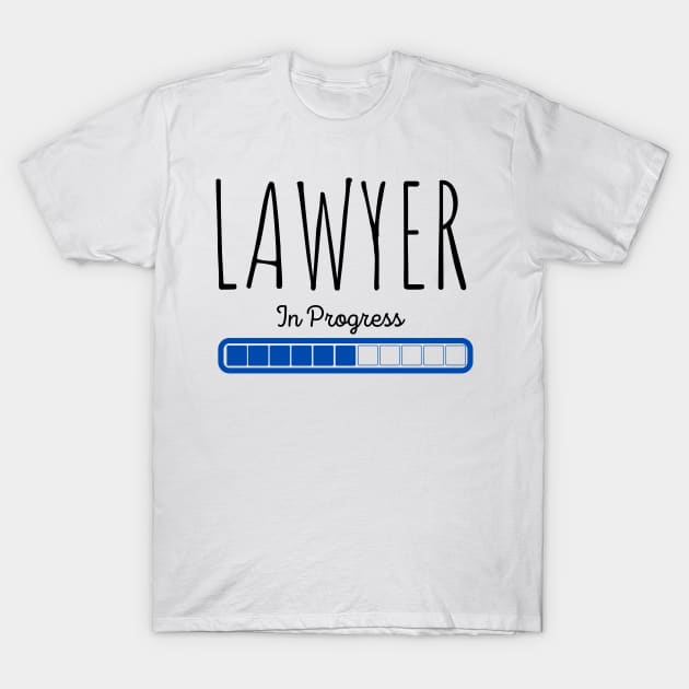 Lawyer in Progress T-Shirt by Proud Town Tees